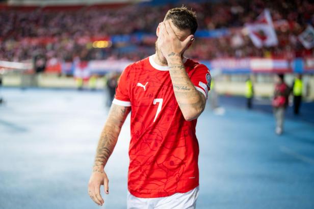 FUSSBALL - WM-QUALIFIKATION: ÖSTERREICH - SAN MARINO ÖFB-Noten nach 10:0-Rekordsieg: Arnautovic stellte alle in den Schatten