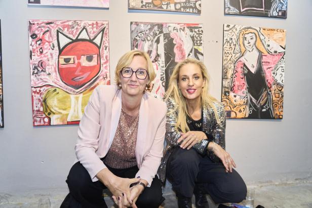 Birgit Fenderl und Lilian Klebow