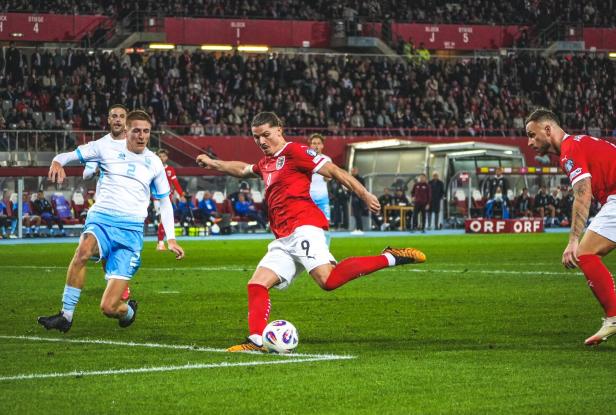 Fussball Österreich, FIFA WM Qualifikation Europa / UEFA 2026, Spieltag 7 - ÖFB / Österreich vs. San Marino