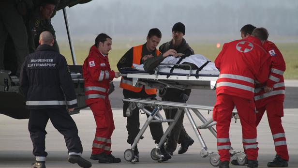 Verletzte KFOR-Soldaten kamen zurück