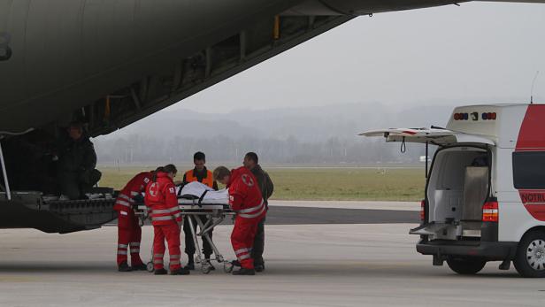 Verletzte KFOR-Soldaten kamen zurück