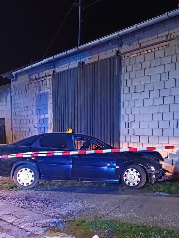 Schlepper baute Unfall in Andau