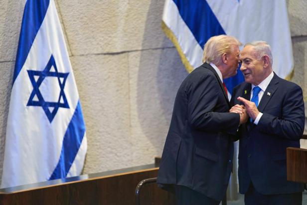 "Ein Triumph": Trumps Rede vor der Knesset –  und ein kleiner Zwischenfall