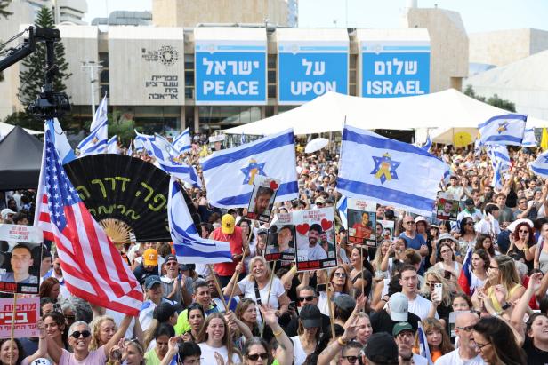 Israelis gather as hostages held by Hamas set to be released