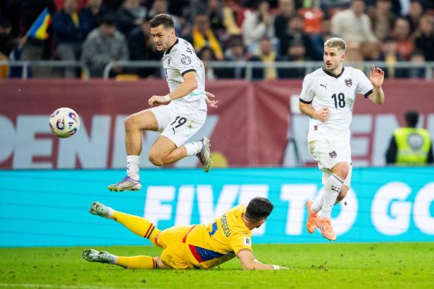 Fußball WM-Qualifikation Österreich Rumänien Baumgartner