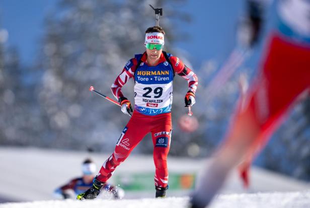 IBU BIATHLON WELTCUP HOCHFILZEN - MÄNNER - VERFOLGUNG (12.5 KM) Felix Leitner hatte große Anlagen, blieb zuletzt aber immer öfter weit unter seinen Ansprüchen