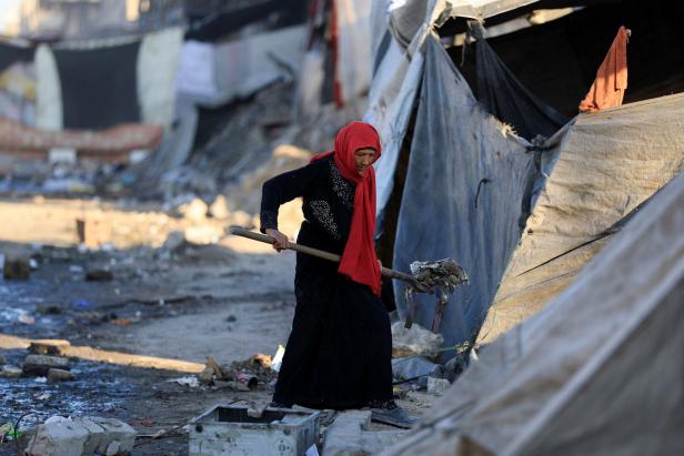 Palestinian lives amid a ceasefire between Israel and Hamas, in Gaza City
