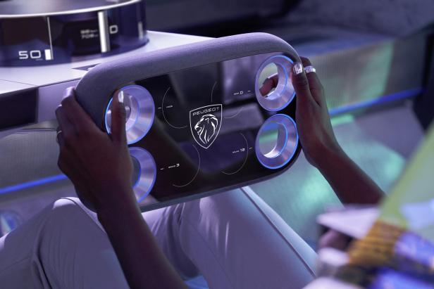 Peugeot "Hypersquare Steer by Wire"