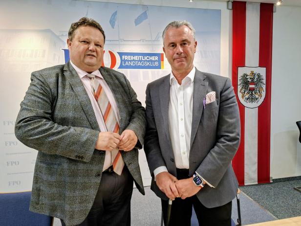 Norbert Hofer (FPÖ), Bernd Strobl (ÖVP)