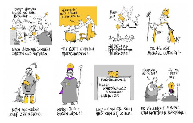 Karikatur von Michael Pammesberger