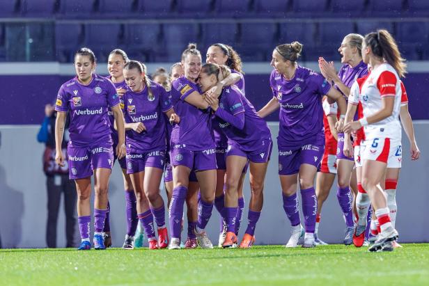 Austria Wien Fußball Europa Cup Slavia Prag