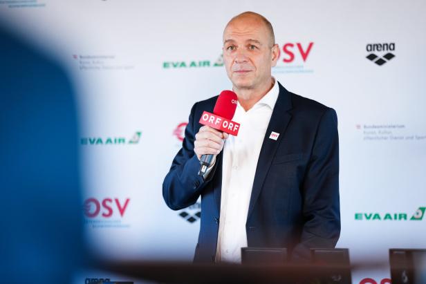 Der Präsident des Schwimmverbands Arno Pajek