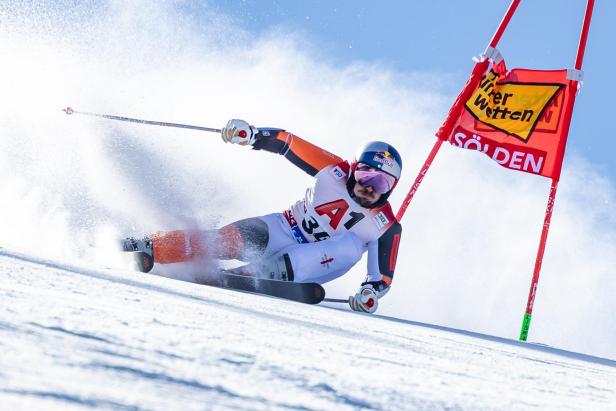 SKI-WELTCUP IN SÖLDEN: RTL DER MÄNNER: HIRSCHER (NED) Im Vorjahr fuhr Marcel Hirscher in Sölden sein erstes Rennen als Holländer