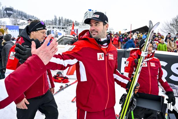 2023 gewann Vincent Kriechmayr erstmals die berühmte Hahnenkammabfahrt