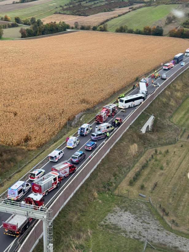 Stau auf einer Autobahn