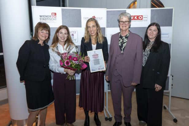 Sonderpreis: Weiner Gesundheitsverbund: Karin Meier-Martetschläger, Nina Brenner-Küng, Gabriele Egartner, Agnes Schedl, Katharina Mayer 
