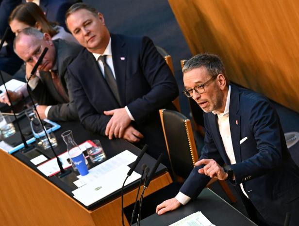 Vizekanzler Andreas Babler, FPÖ-Chef Herbert Kickl Vizekanzler Andreas Babler, FPÖ-Chef Herbert Kickl