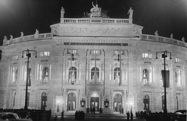 Wiedereröffnung des Burgtheaters Wiedereröffnung des Burgtheaters