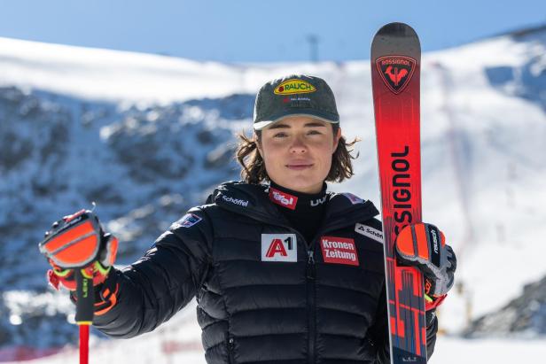 SKI ALPIN WELTCUP SAISON AUFTAKT ERSTES TRAINING SÖLDEN: SCHEIB (AUT) Vor einem Jahr wurde Julia Scheib beim Riesentorlauf in Sölden Dritte
