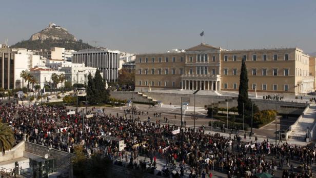 Streik und Proteste: Athen steht still