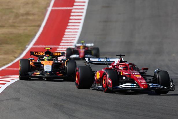 FOR-MOT-SPO-F1-GRAND-PRIX-OF-UNITED-STATES Formel 1 Leclerc Norris Austin