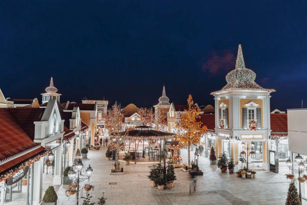 Das Designer Outlet Parndorf in Weihnachtsstimmung 