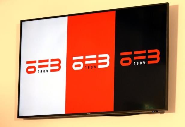 PRÄSENTATION DES NEUEN ÖFB-CAMPUS: NEUES ÖFB LOGO PRÄSENTATION DES NEUEN ÖFB-CAMPUS: NEUES ÖFB LOGO