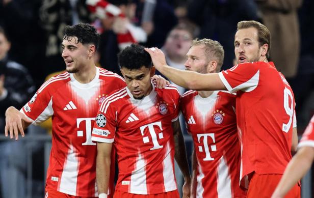 Champions League: Überragender Konrad Laimer bei Bayern-Gala