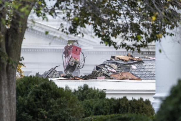 Demolition of the East Wing continues to make way for the new White House Ballroom