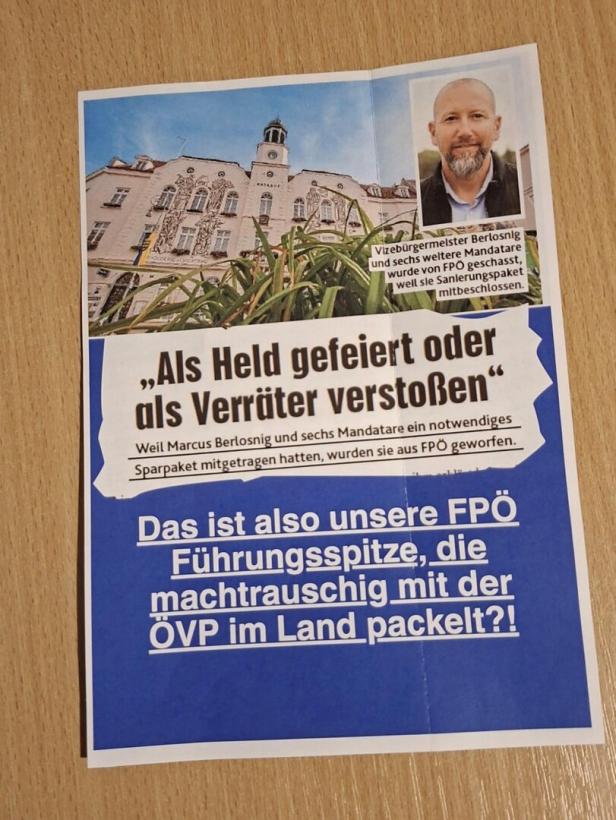 Angriffe gegen die Führungsspitze der FPÖ