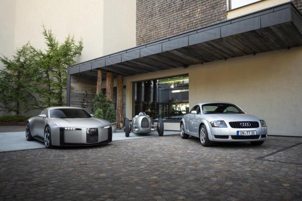 Audi Concept C mit Audi TT