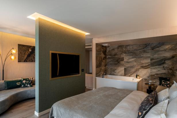 luxuriöses Hotelzimmer