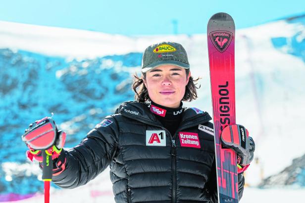 SKI ALPIN WELTCUP SAISON AUFTAKT ERSTES TRAINING SÖLDEN: SCHEIB (AUT) Paukenschlag in Sölden: Julia Scheib gewinnt das Heimrennen