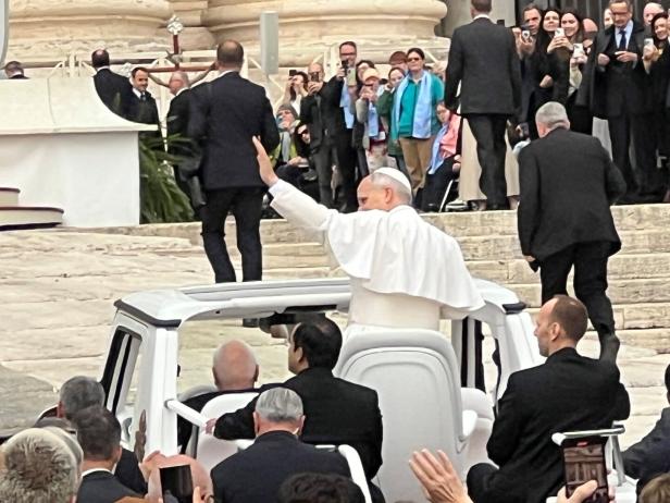 Papstaudienz Papstaudienz