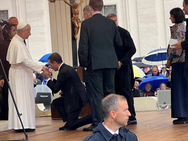 Papstaudienz Papstaudienz