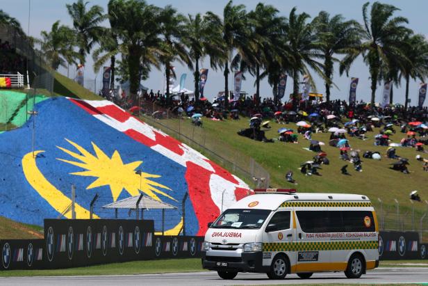 Malaysia Motorcycling Grand Prix - Race Schock um Dettwiler