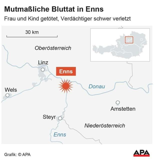 Bluttat in Enns Bluttat in Enns