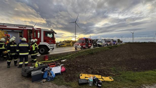 Unfall Obersiebenbrunn