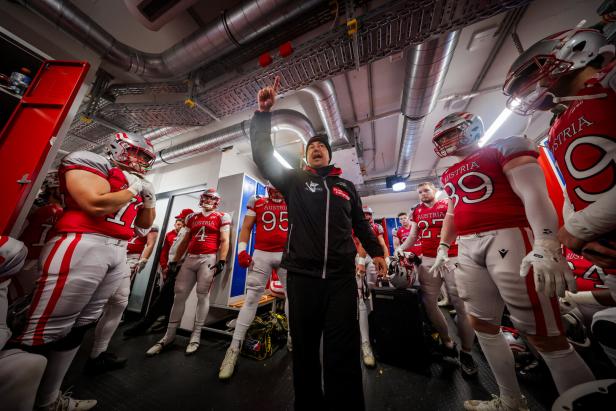 Österreichs Teamchef Max Sommer stimmte seine Mannschaft perfekt auf das Finale ein