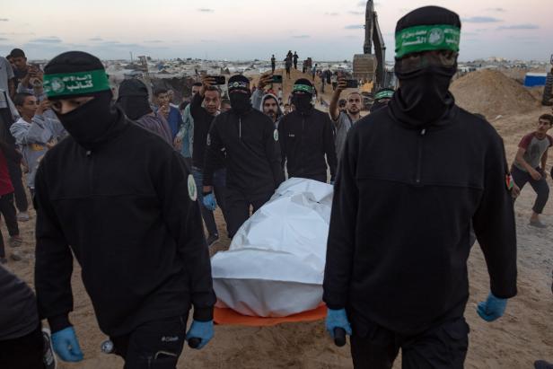 Hamas fighters recover body of Israeli hostage from Gaza tunnel