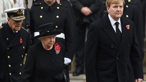 Kate & Maxima trauern in London