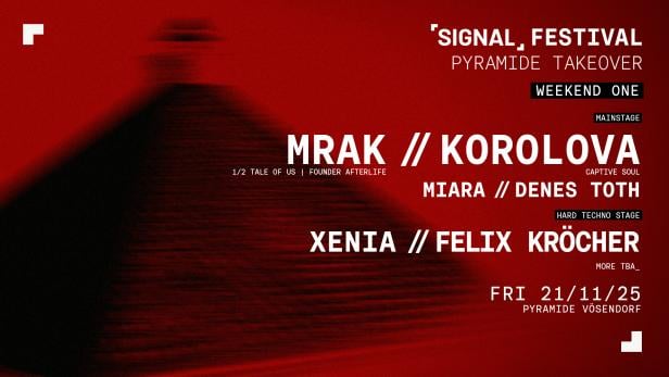 Wochenende 1: Große Namen beim Signal-Festival Das sind die Headliner des ersten Wochenendes des Signal Festival.