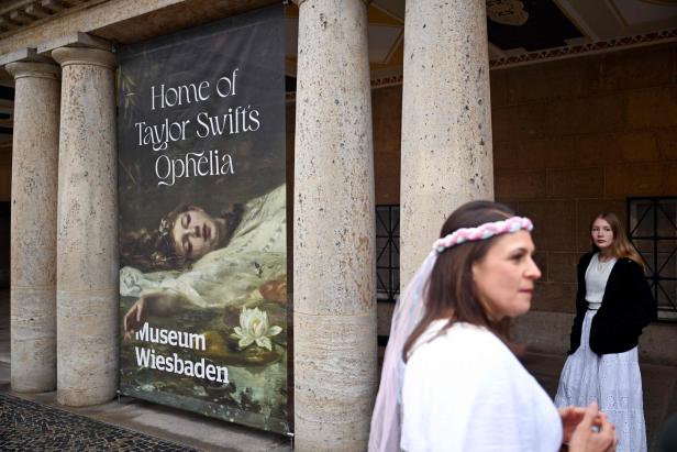 GERMANY-US-MUSIC-LIFESTYLE-FANS-PAINTING-SWIFT