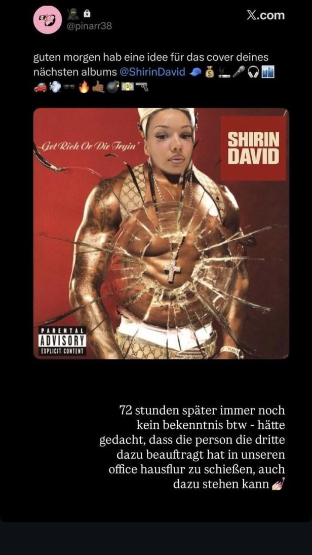 Shirin David in ihrer Instagram-Story