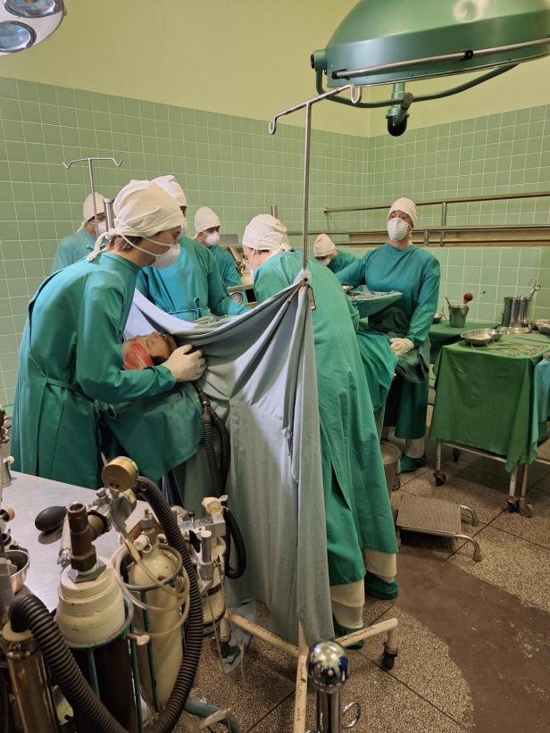 Ausstellung über die erste Herztransplantation