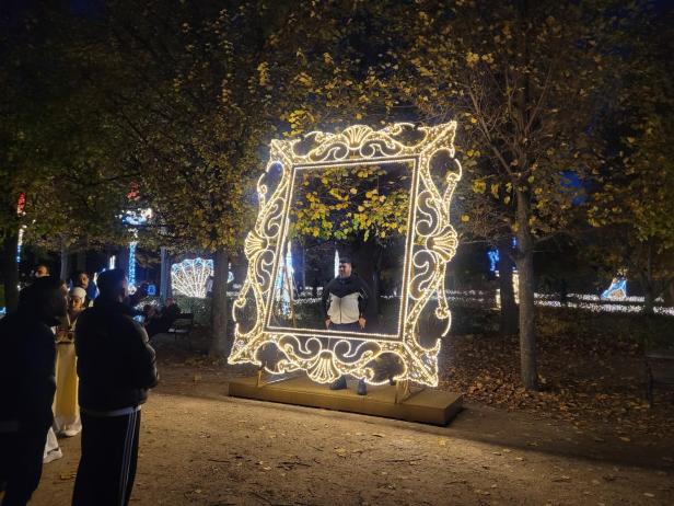 Lichtergarten in Schönbrunn