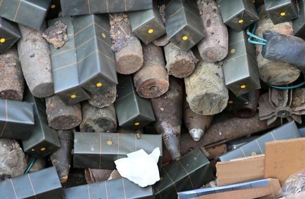 NIEDERÖSTERREICH: VERNICHTUNGSSPRENGEN VON CA. 6.000 KILOGRAMM KRIEGSMATERIAL DURCH DEN ENTMINUNGSDIENST