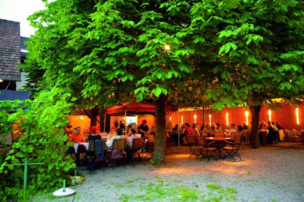 Gastgarten Gasthaus Adler