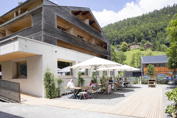 Außenansicht Biohotel Schwanen