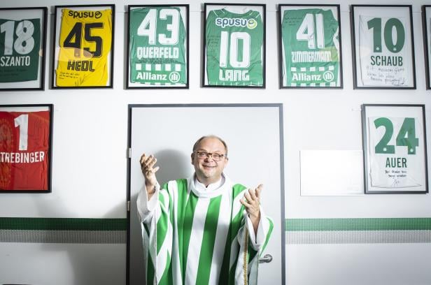 Interview mit Rapid-Pfarrer Christoph Pelczar